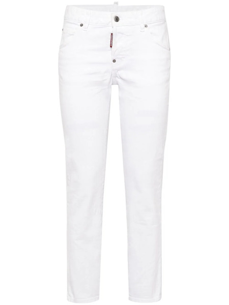  Dsquared2 Mid-rise Skinny Trousers - White 