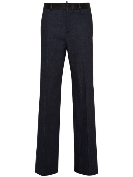  Dsquared2 Mid-rise Tailored Trousers - Blue 