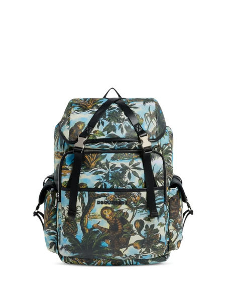  Dsquared2 Monkey Business Backpack - Blue 