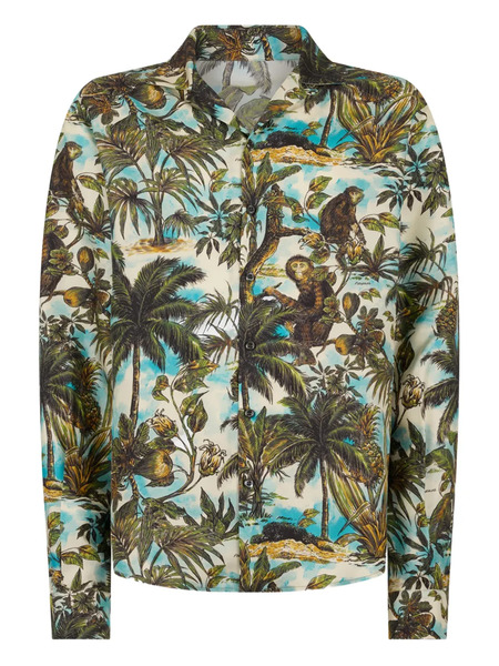  Dsquared2 Monkey-printed Shirt - Neutrals 