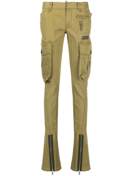  Dsquared2 Multi-pocket Skinny Jeans - Green 