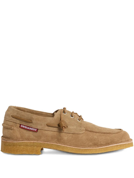  Dsquared2 Neoclassic Tie-fastening Boat Shoes - Neutrals 