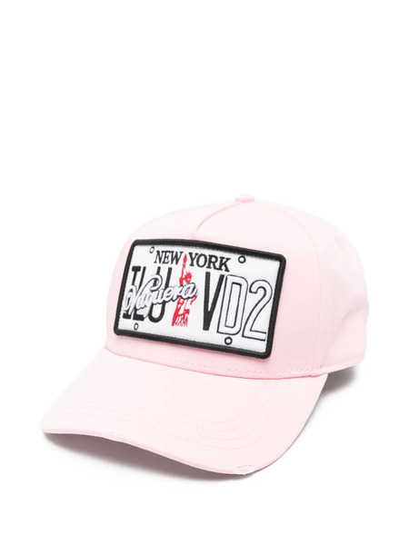  Dsquared2 New York-patch Baseball Cap - Pink 