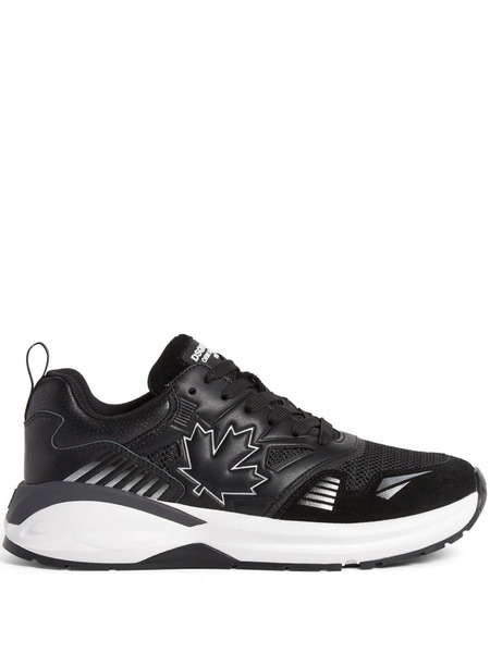  Dsquared2 Panelled Low-top Sneakers - Black 