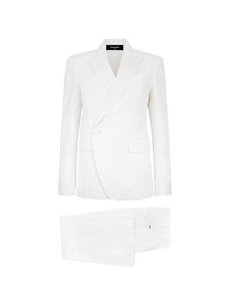  Dsquared2 Peak-lapel Suit - White 