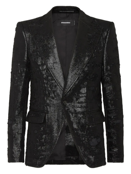  Dsquared2 Peak-lapels Blazer - Black 