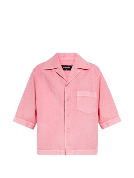  Dsquared2 Pocket Buttoned Shirt - Pink 
