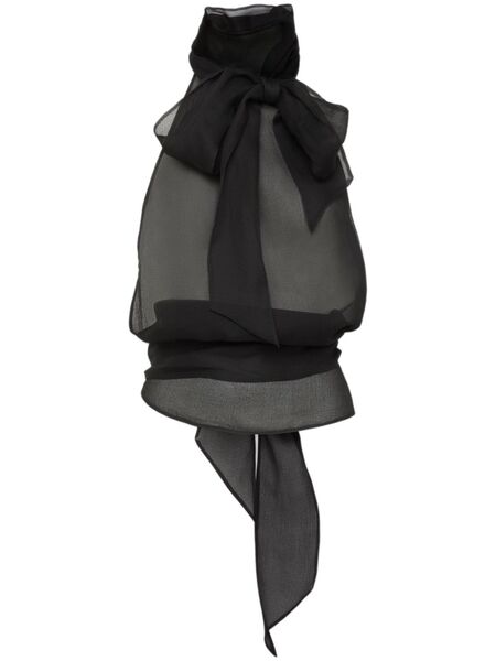  Dsquared2 Pussy-bow Blouse - Black 