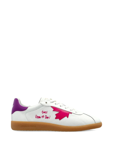  Dsquared2 Rebel Striped Sneakers - White 