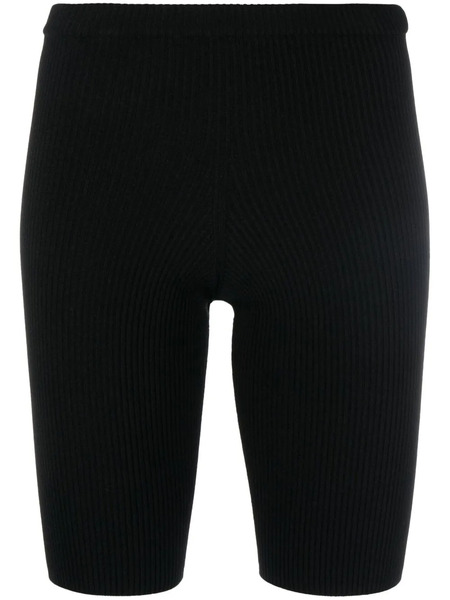  Dsquared2 Ribbed-knit Cycling Shorts - Black 