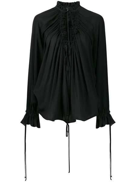  Dsquared2 Ruffle Blouse - Black 