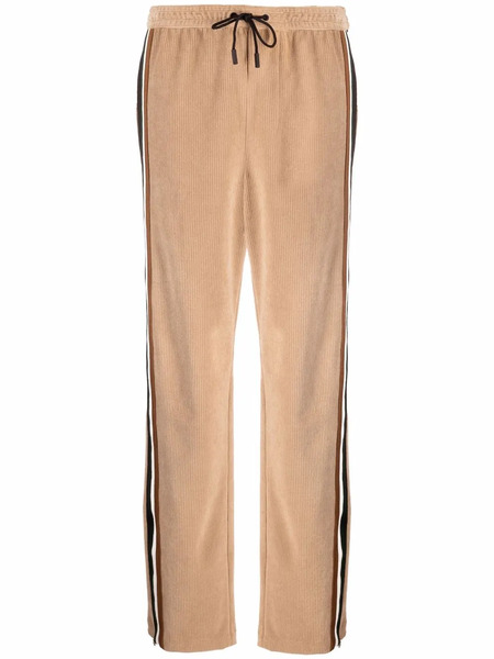  Dsquared2 Side-stripe Corduroy Track Pants - Neutrals 