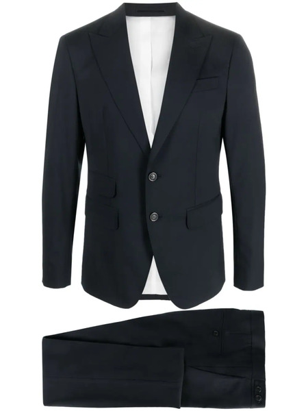  Dsquared2 Single-breasted Wool Suit - Blue 