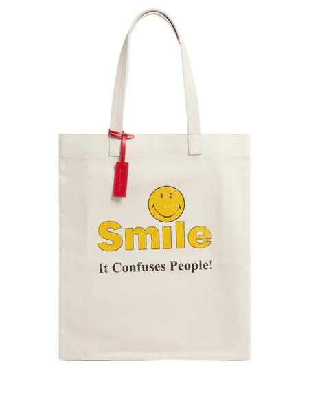  Dsquared2 Smiley Tote Bag - Neutrals 