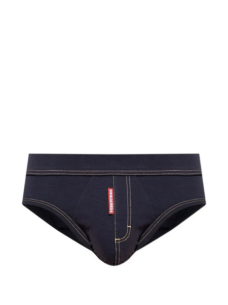 Dsquared2 Stitched Briefs - Blue 