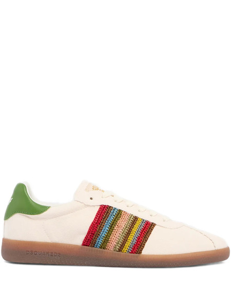  Dsquared2 Stripe Panel Trainers - Neutrals 