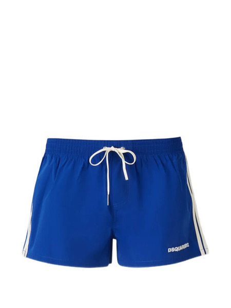  Dsquared2 Striped Sunset Chaser Swim Short - Blue 