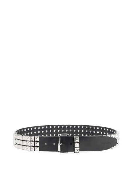  Dsquared2 Studs Buckle Belt - Black 