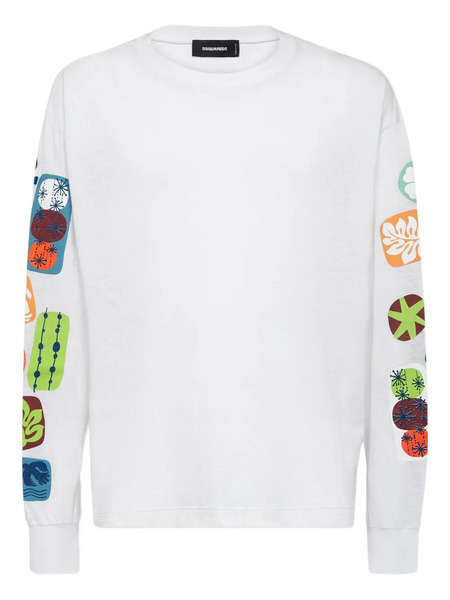  Dsquared2 Summer Lovers T-shirt - White 
