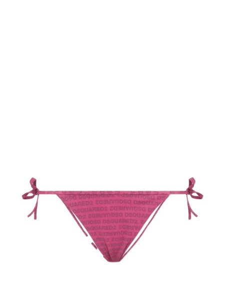  Dsquared2 Tie-side Bikini Bottoms - Pink 