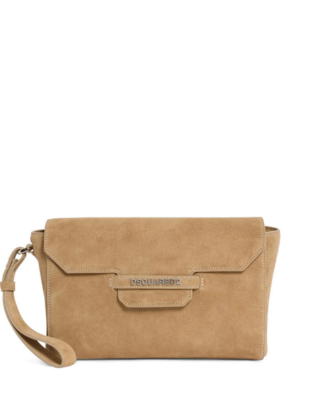  Dsquared2 Twin Top Handle Clutch - Neutrals 