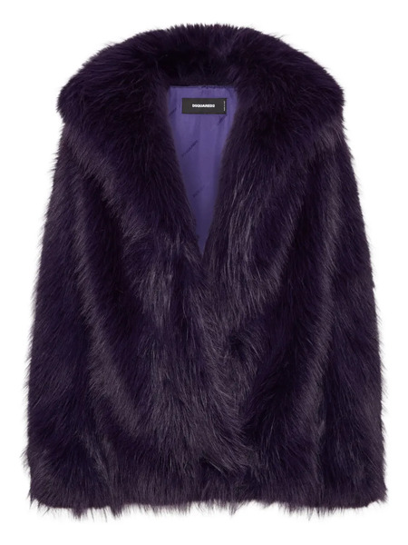  Dsquared2 Venus Coat - Purple 