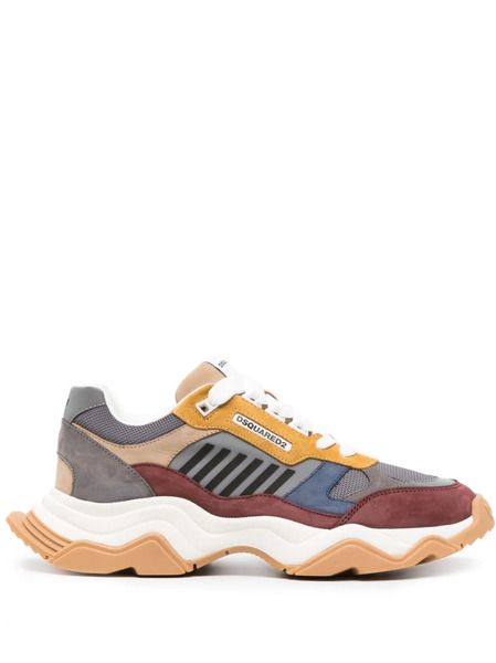  Dsquared2 Wave Lace-up Sneakers - Grey 