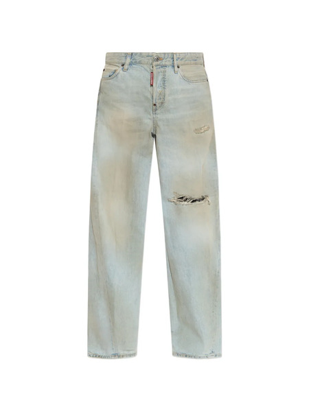  Dsquared2 Wide-leg Ripped Jeans - Blue 