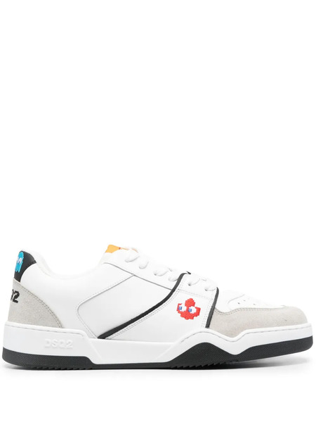  Dsquared2 X Pac-man Panelled Low-top Sneakers - White 