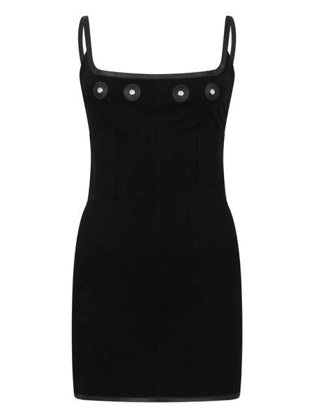  Dsquared2 Zip-fastening Studded Mini Dress - Black 