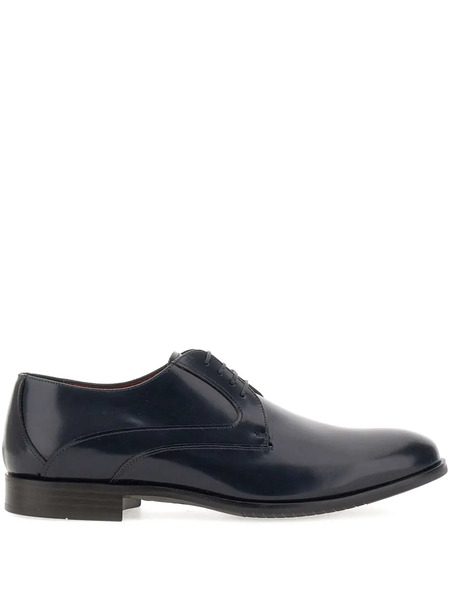  Duca Degli Abruzzi Arsenal Leather Derby Shoes - Blue 