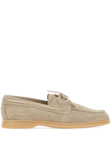  Duca Degli Abruzzi Bista Kaleido Suede Loafers - Neutrals 