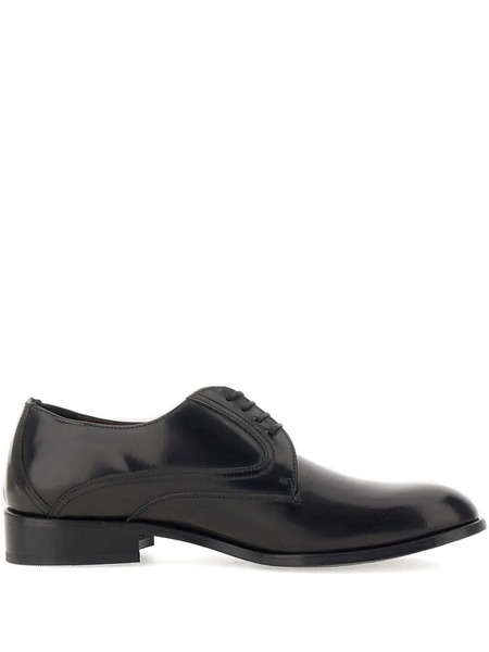  Duca Degli Abruzzi Cl21 Leather Derby Shoes - Black 