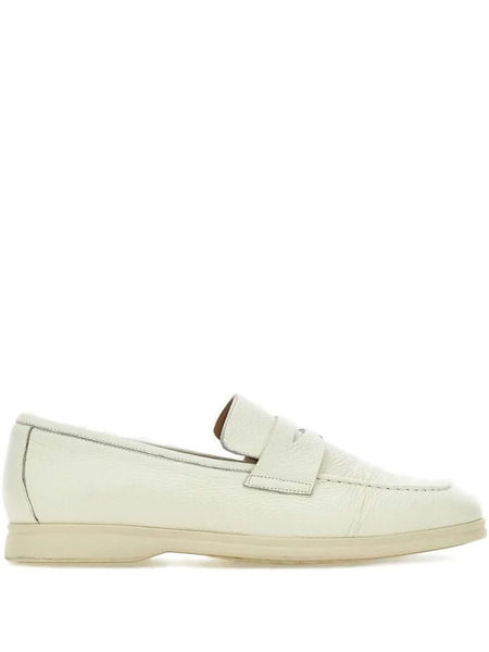  Duca Degli Abruzzi Leather Loafers - White 