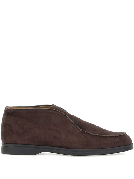  Duca Degli Abruzzi Leo Suede Loafers - Brown 