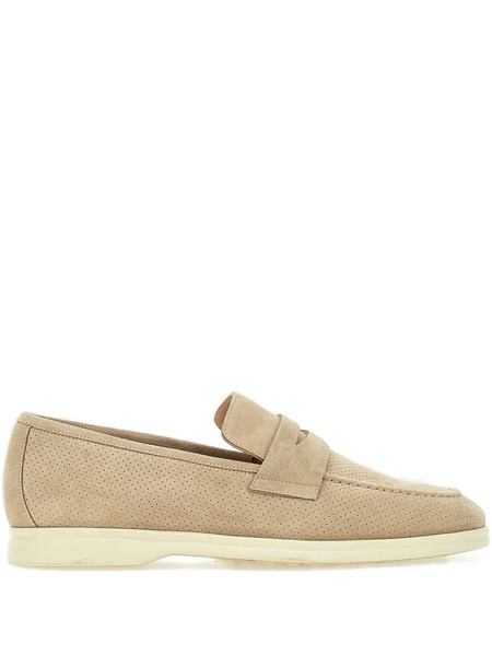  Duca Degli Abruzzi Piero1 Suede Loafers - Neutrals 