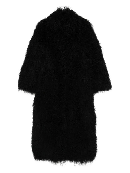  Ducie Faye Shearling Coat - Black 