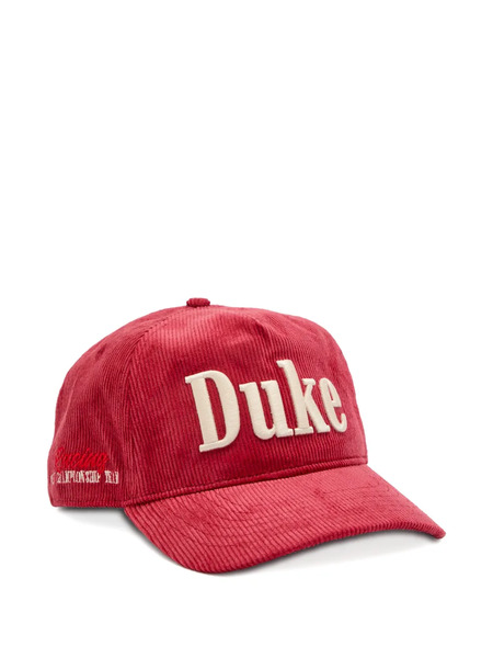  Duke & Dexter Duke Corduroy Baseball Cap - Red 