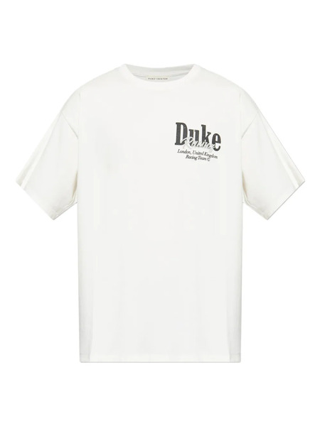  Duke & Dexter Logo-print T-shirt - Neutrals 
