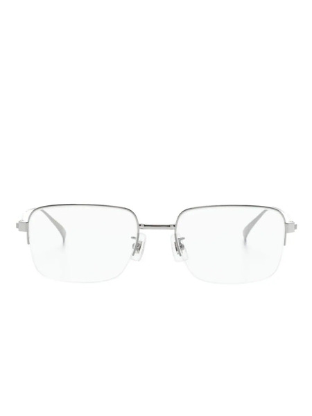  Dunhill Rectangle-frame Glasses - Grey 