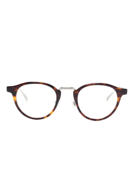  Dunhill Round-frame Glasses - Brown 