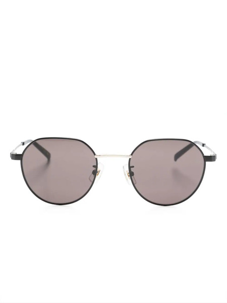 Dunhill Round-frame Tinted Sunglasses - Black 