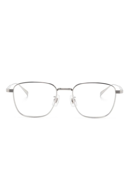  Dunhill Square-frame Glasses - Silver 