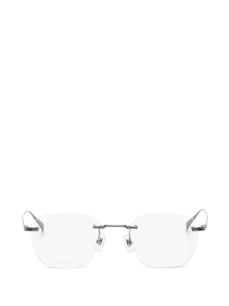  Dunhill Square-frame Glasses - Silver 