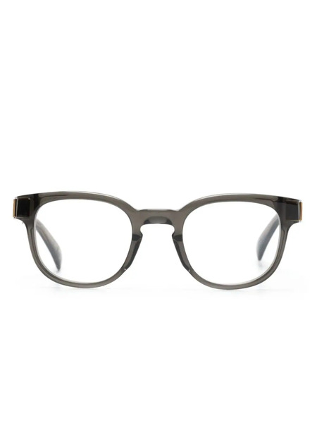  Dunhill Square-frame Transparent Glasses - Grey 