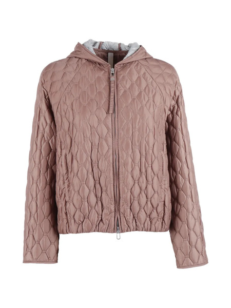  Duno Hooded Quilted Jacket - Pink 