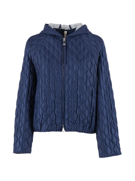  Duno Quilted Hooded Jacket - Blue 
