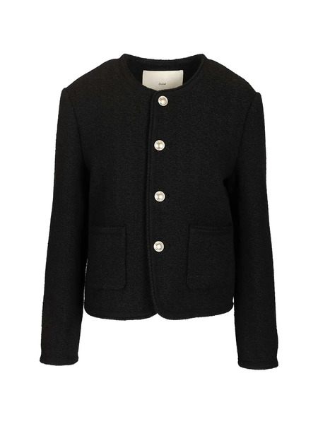  Dunst Boucllé Patch-pocket Jacket - Black 