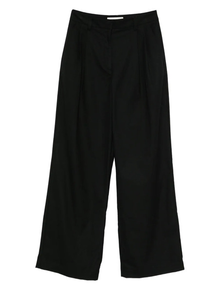  Dunst Pleated Trousers - Black 