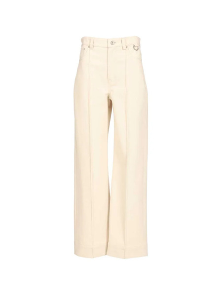  Durazzi Milano Panelled Wide-leg Jeans - Neutrals 